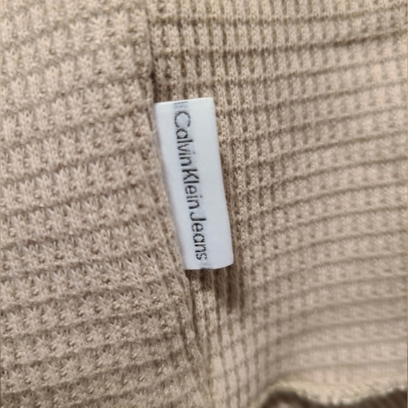 Calvin Klein Jeans waffle knit tank M - Picture 3 of 5